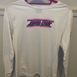 Santa Cruz cheech stripe hue girls tee